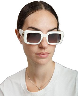 Furla Womens Sunglasses Cream Full Gloss Acetate