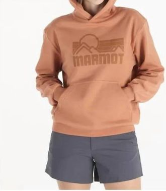 Marmot Womens Coastal Hoody In Sunburn