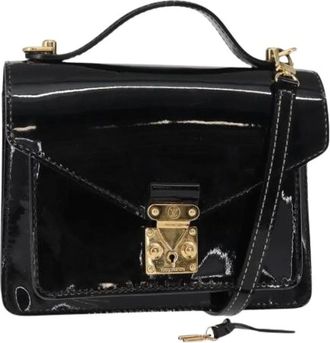 Louis Vuitton Pre-owned Handbags, female, Black, Size: ONE SIZE Pre-owned Vintage Handbag