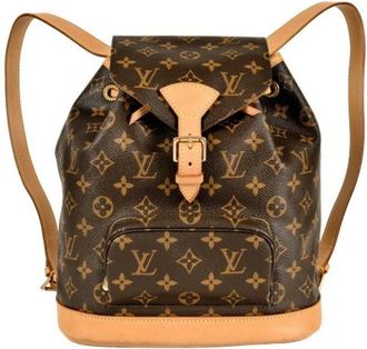 Louis Vuitton Vintage, unisex, Bruin, ONE Size, Pre-owned Vintage Rugzak