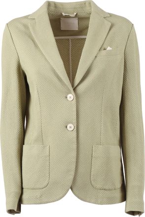 Circolo 1901 Honeycomb Texture Slim Fit Jacket