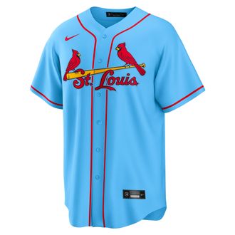 Nike Lars Nootbaar St. Louis Cardinals Nike Mens MLB Replica Jersey in Blue | T770SCB9CD7-001