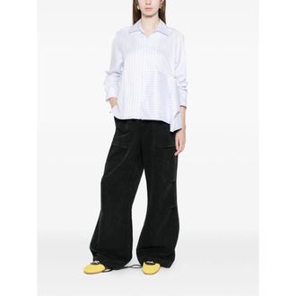 J.W.Anderson Striped Panel Shirt - White