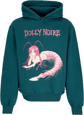 Dolly Noire Iso-Onna Japan Tour Hoodie - Heren - Hoodies - Groen - S - Katoen - Hoodies & sweatvesten