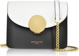 Le Parmentier Handbags - Dames - Schoudertassen - Zwart - ONE Size - Leer - Tassen