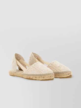 Maneb&igrave; crochet espadrilles