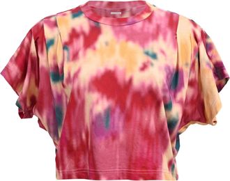 Isabel Marant Zilia Tie-Dye T-shirt in Multicolor Cotton