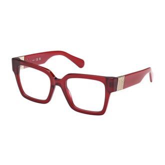 Max & Co. Glasses, female, Red, Size: 51 MM Mo5175 Optical Frame