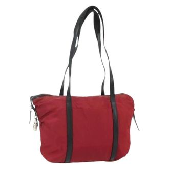 Prada Pre-owned Tote Bags, female, Red, Size: ONE SIZE Pre-owned Vintage Tote Bag