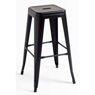 Regalos Miguel Taburetes Altos - Taburete Torix Alto - Negro Mate