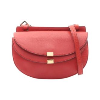 Chlo&eacute; Borsa a spalla Pre-owned Georgia in pelle - - Pre-owned - Donna - Rosso - ONE SIZE