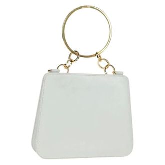 Ferragamo Pre-owned Handbags, female, White, Size: ONE SIZE Pre-owned Hand Bag