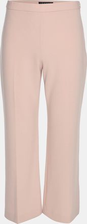 Theory Peach Crepe Wide Leg Trousers