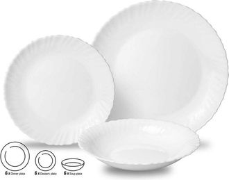 OEM Juego De Vajilla 18 Piezas Platos Para 6 Personas Kinghoff Kh-1875