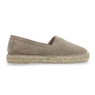 FLY London SERJ548FLY Suede Womens Espadrilles Shoes - Taupe - Size:UK 5