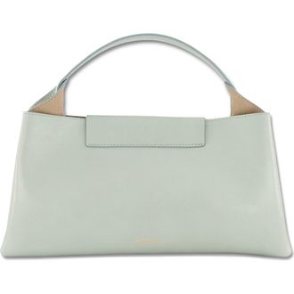 Ree Projects Elieze Baguette Leather Top Handle Bag in Ice Blue at Nordstrom