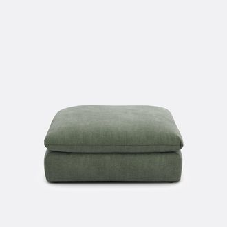 La Redoute Interieurs Poef voor modulaire bank, in gestructureerde stof, Malo