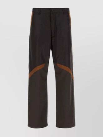 Moncler nylon wide-leg trousers