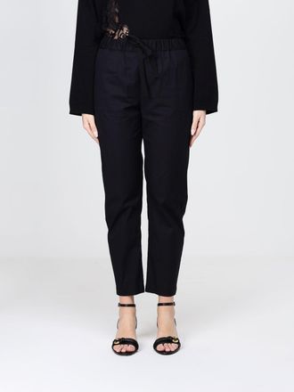 Semicouture Pantaloni Buddy in cotone stretch