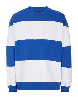 8 by YOOX ORGANIC COTTON STRIPED ROUND-NECK