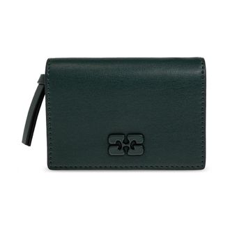 Ganni Dames, Accessoires, Groen, Maat: ONE Size Leer