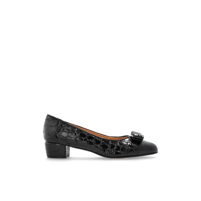Ferragamo Femme, Chaussures, Noir, Taille: 38 1/2 EU Chaussures à