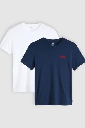 Levi's Camiseta gr&aacute;fica de cuello redondo: paquete de 2 - Hombre - 2XL - Multicolor / White / Blue