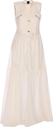 Pinko White Andres Dress