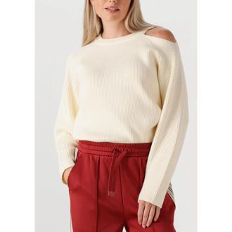 Copenhagen Muse Cmcolin Pullover - Dames - Ronde hals truien - Beige - L/Xl - Polyester - Truien & Vesten