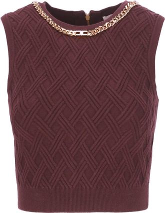 Elisabetta Franchi Viscosa Sweater