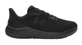 Under Armour Womens Charged Pursuit 4 Shoe In Black