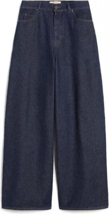 Max Mara Vega Wide Jeans - Dames - Loose Fit Jeans - Blauw - 2XS - Katoen - Jeans