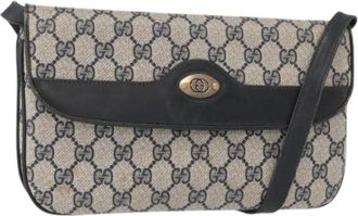 Gucci Pre-owned Plastic Cross Body Bag - Dames - Vintage Schoudertas - Blauw - ONE Size - Vintage