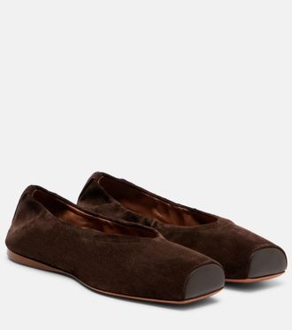 Alaia Alaïa Suede ballet flats
