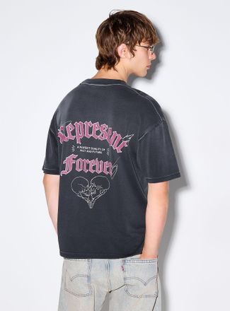 Represent Mens Forever worn T-shirt