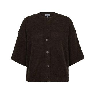 Dante6 Hiara Cardigan - Dames - Truien - Bruin - Maat: M Wol