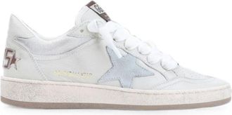 Golden Goose White Ball-Star Sneakers