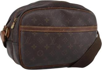 Louis Vuitton Pre-owned Vintage Monogram Schoudertas - Dames - Vintage Schoudertas - Bruin - ONE Size - Leer - Vintage