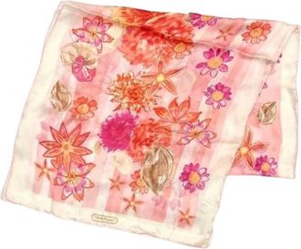 Ferragamo Pre-owned Scarves, female, Multicolor, Size: ONE SIZE Pre-owned Silk Stole