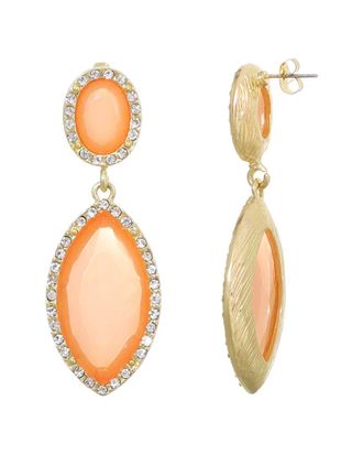 Adornia Adornia Spring2 14K-Plated Crystal Earrings