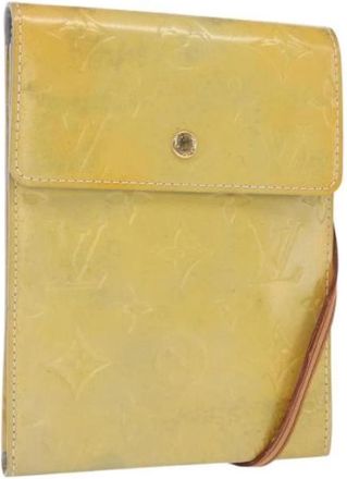 Louis Vuitton Pre-owned Vintage Cross Body Bag - Dames - Vintage Schoudertas - Beige - ONE Size - Leer - Vintage