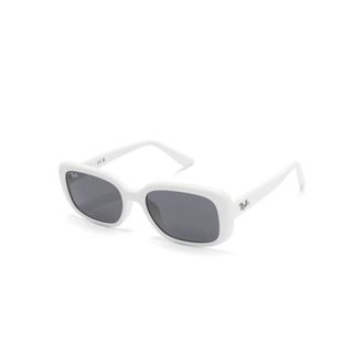 Ray-Ban Sunglasses, unisex, White, Size: 56 MM Sunglasses