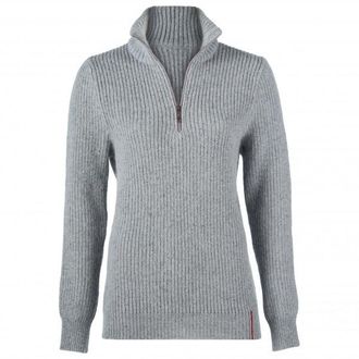 Engel Troyer Wollpullover f&uuml;r Damen | grau