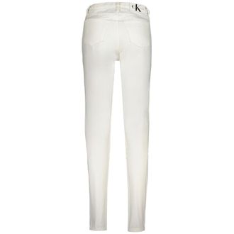 Calvin Klein Recycled Cotton Jeans - White