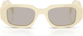 Prada Sunglasses Pr17 Ws 21 D5 J2 White/Light Brown Unisex