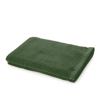 KASANOVA Telo doccia cotone Pop Corn verde scuro