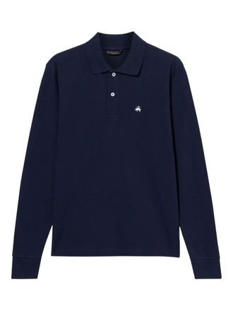 Brooks Brothers Polo in piqu&eacute; di cotone - Blu