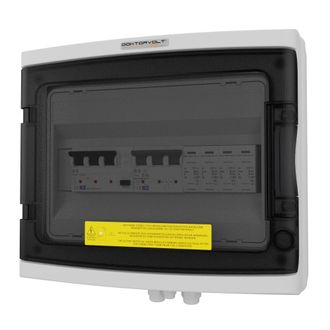 OEM Quadro Elettrico Fotovoltaico Ac Trifase B16 300 Ma T2 Ip65