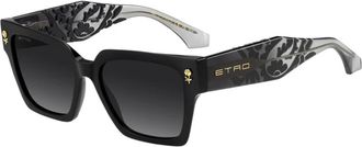 Etro 0128/S Zonnebril - Dames - Zonnebrillen - Zwart - 55 MM - Accessoires