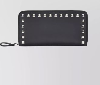Valentino Garavani rockstud studs leather wallet